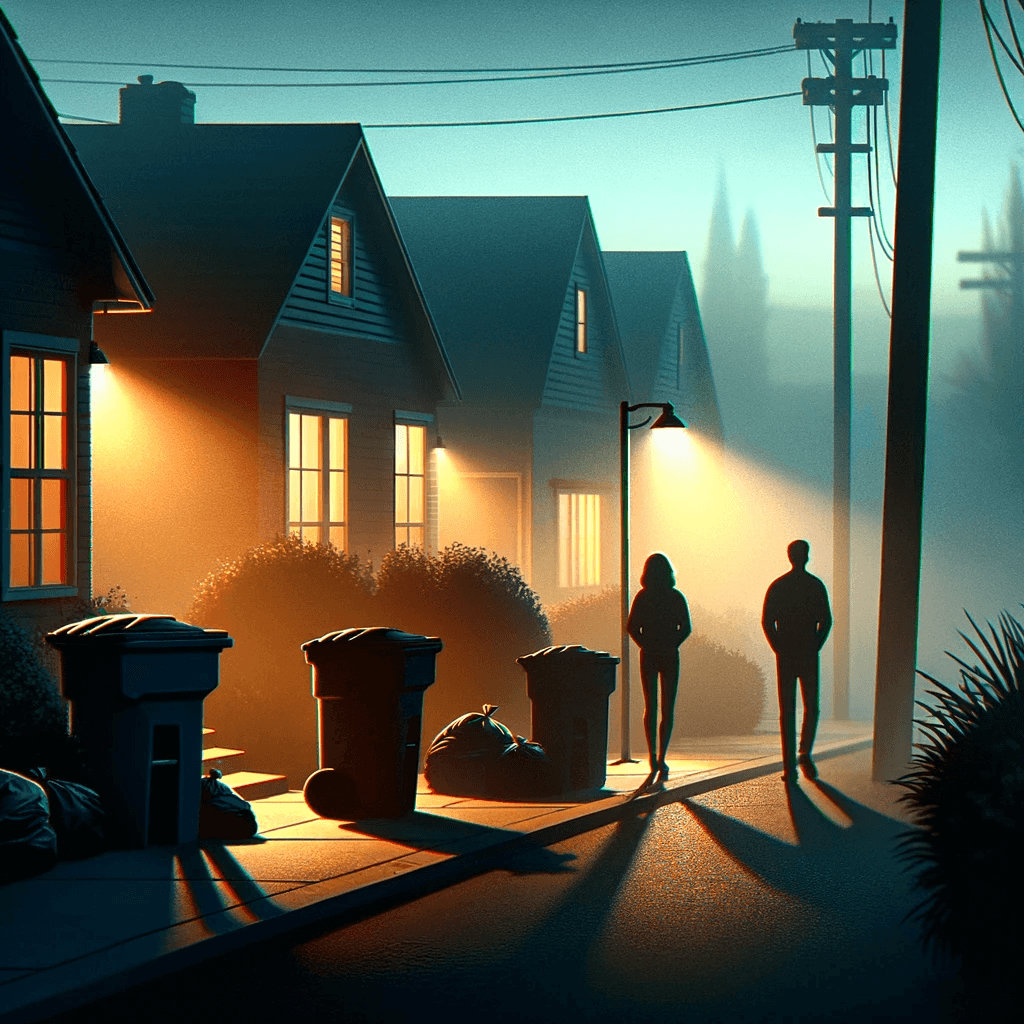 Shadows at Dusk