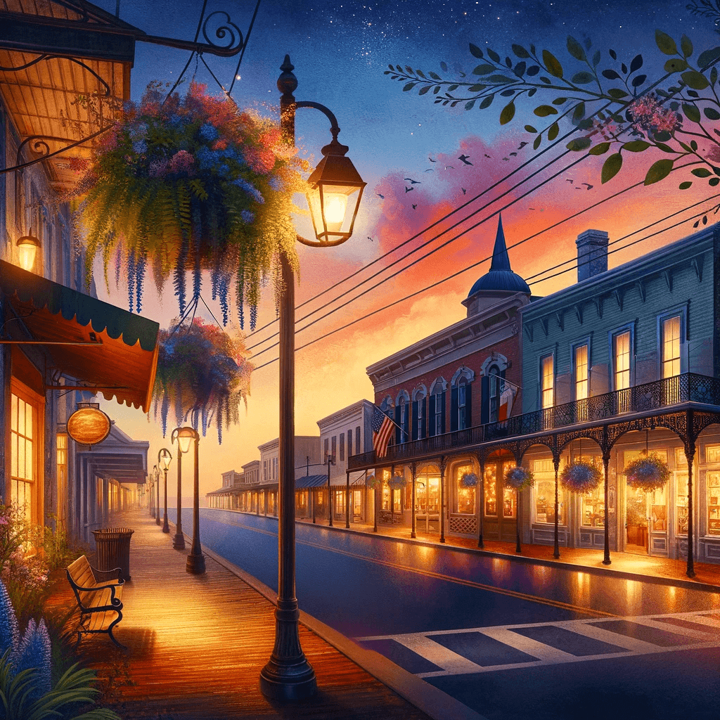 Shadows on Main Street